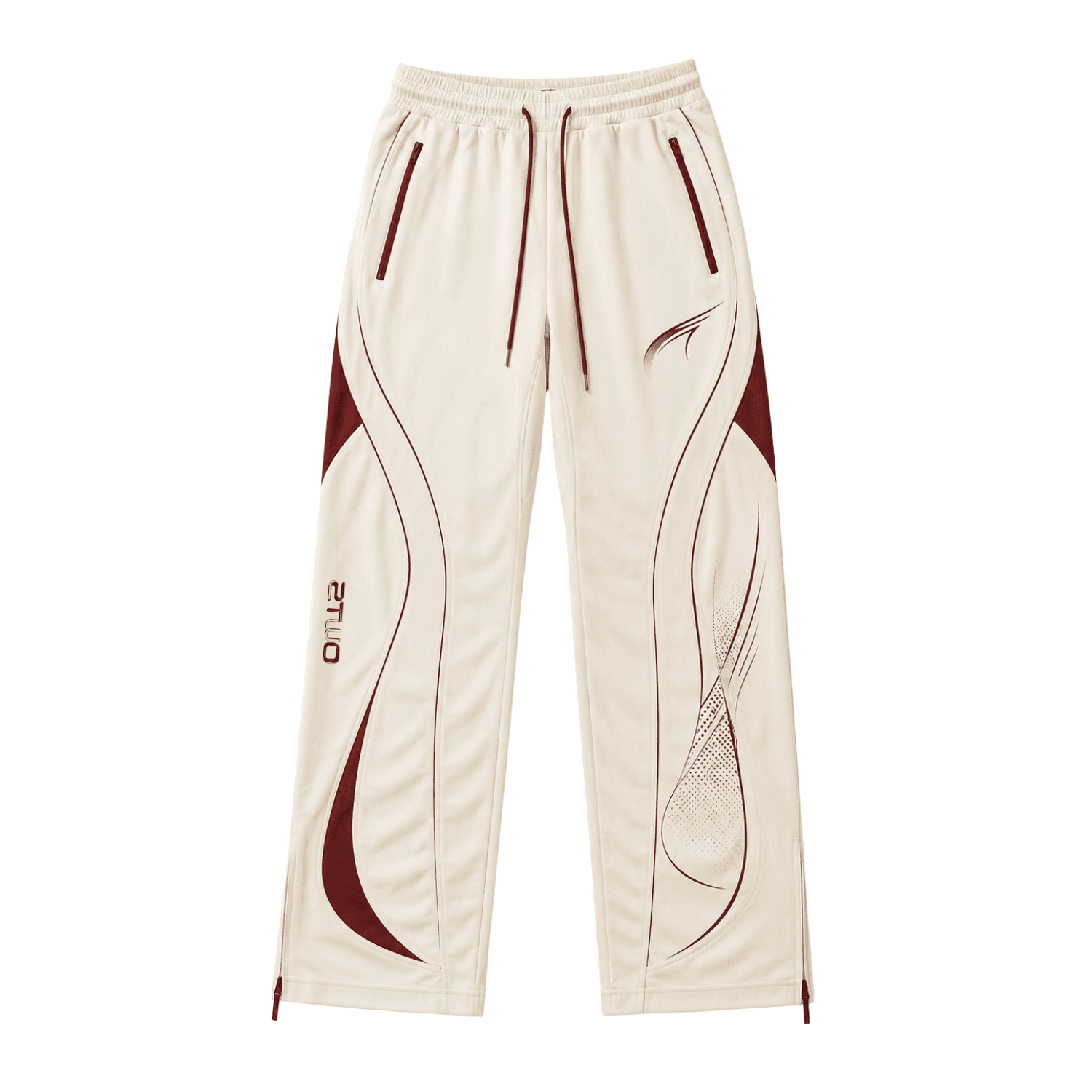 Crimson Wave Track Pants